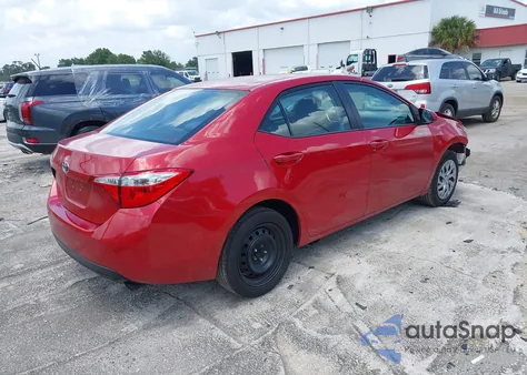 2019 Toyota Corolla Le z USA, uszkodzony, nr VIN 2T1BURHE8KC192522